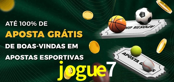 jogue7 Ate 100% de Aposta Gratis